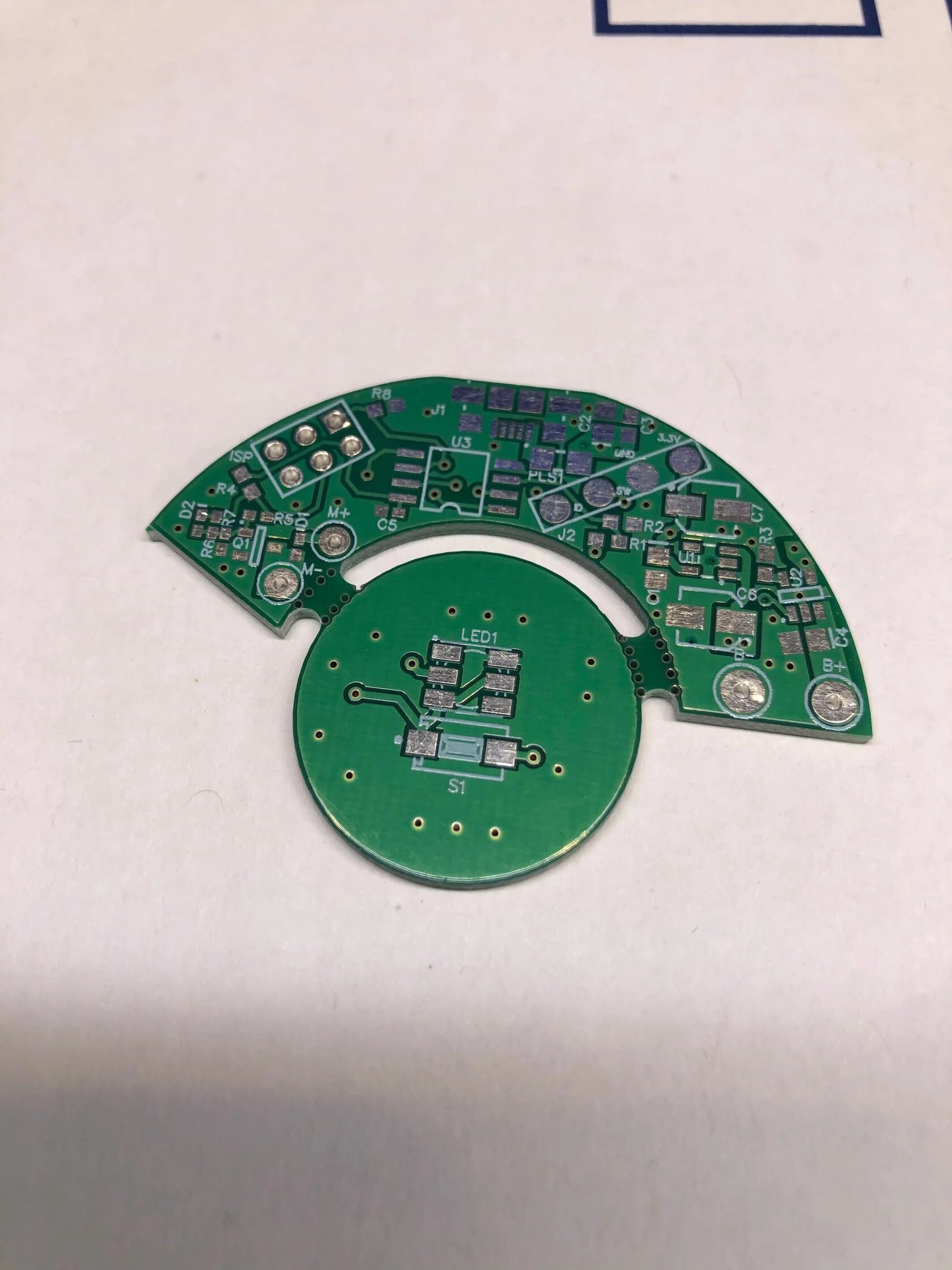 Custom printed circuit board prototype