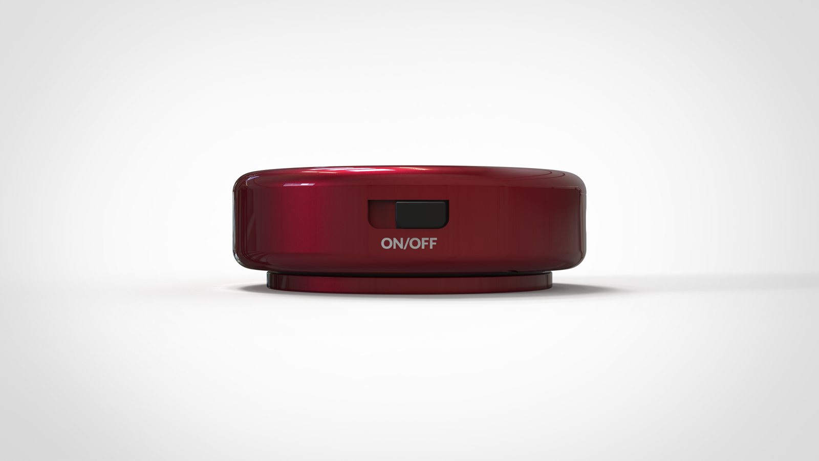 Render of the QMS2GO recorder with the USB connection used to offload recordings