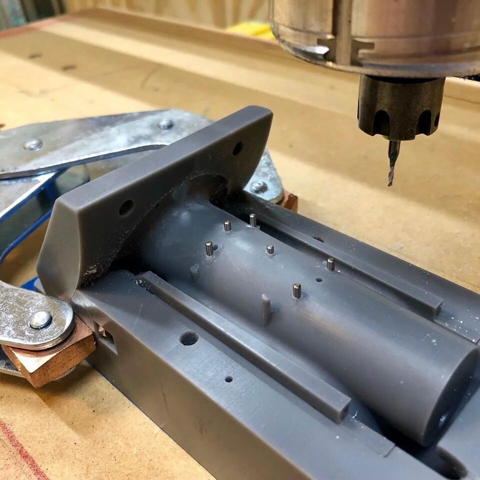 CNC machined component ready for production