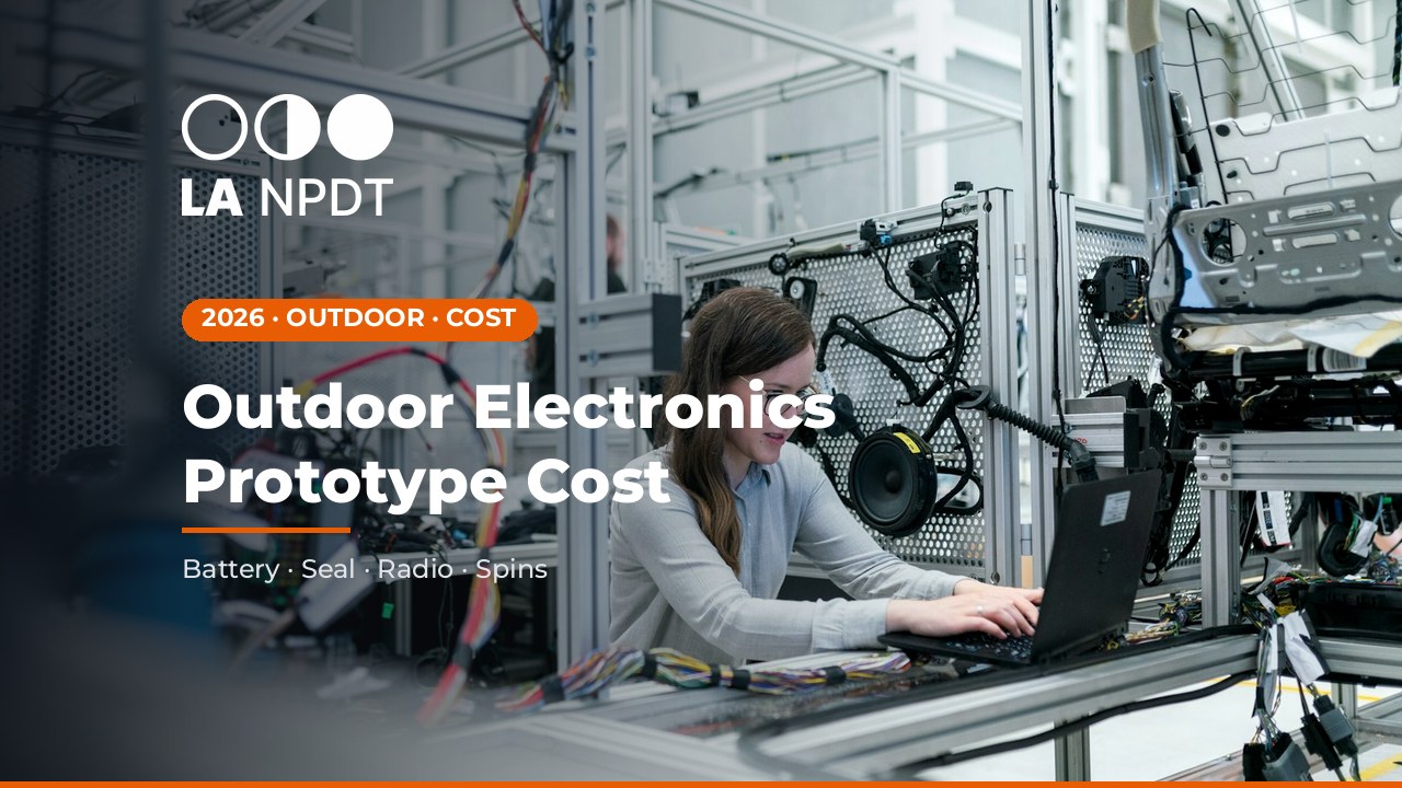 Outdoor Electronics Prototype Cost in 2026: Battery Life, Sealing, Radios, and Spins