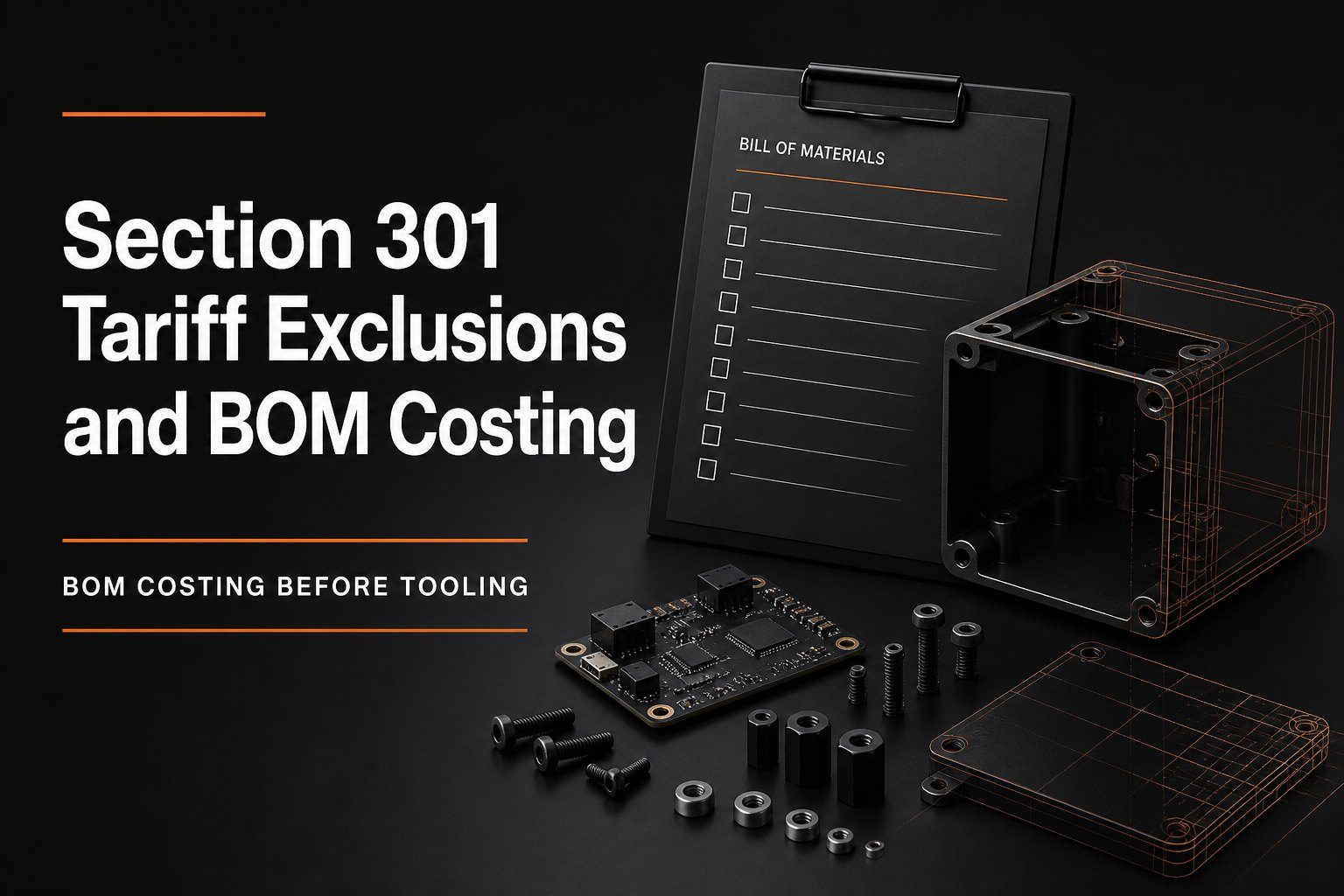 Section 301 Exclusions Expire November 2026: What Hardware Founders Must Recost Now