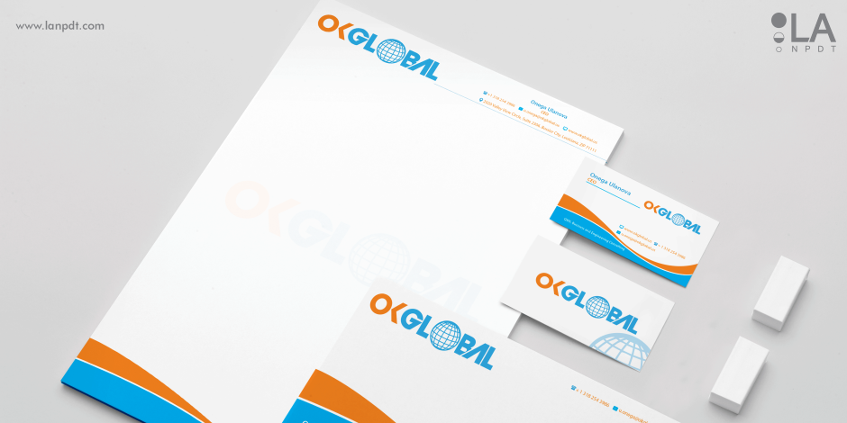 OKGlobal Stationery Designed by LA NPDT