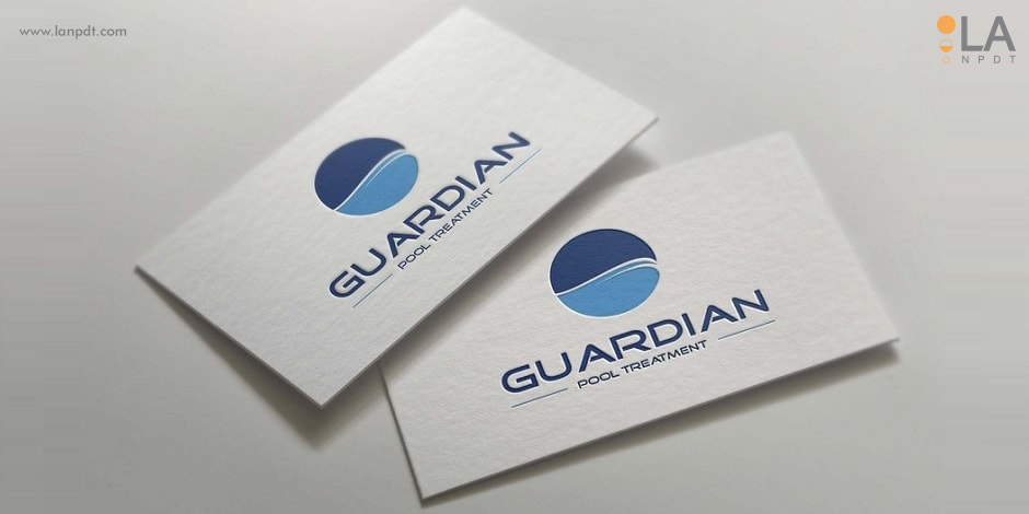 Guardian Pool Treatment Business Cards designed by LA NPDT