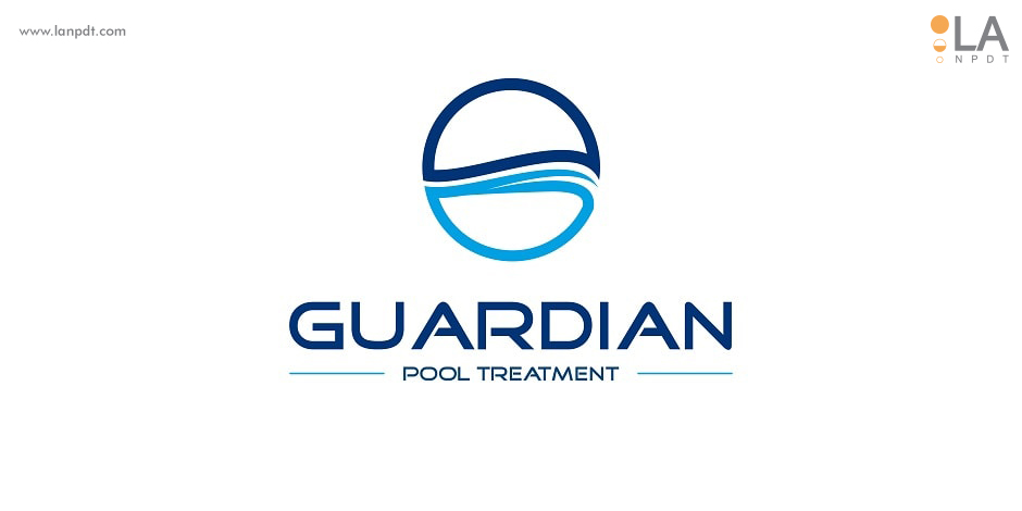 Guardian Pool Treatment Logo designed by LA NPDT
