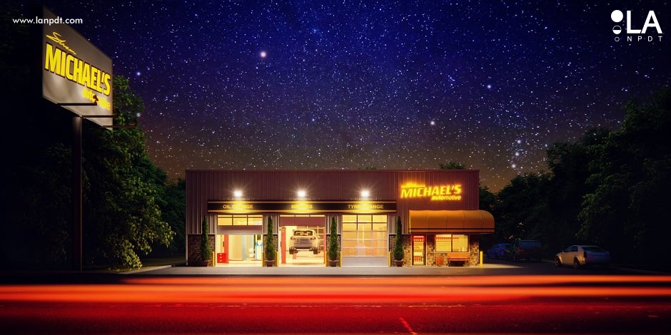 Shane Michael's Automotive 3062 E Texas St, Bossier City, LA 71111, Architectural Renderings by LA NPDT