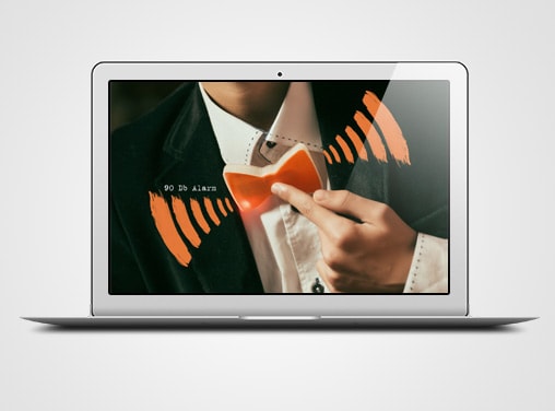 Bow2Tie - Personal Alarm