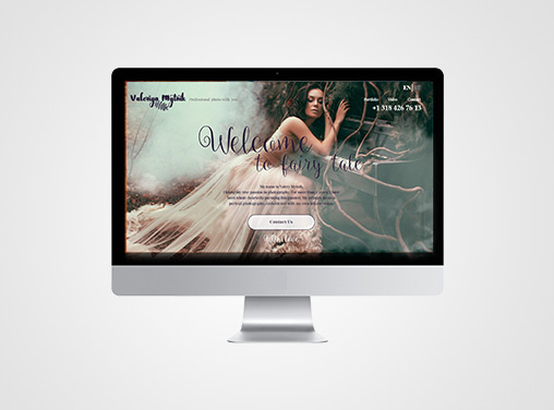 Photographer Website