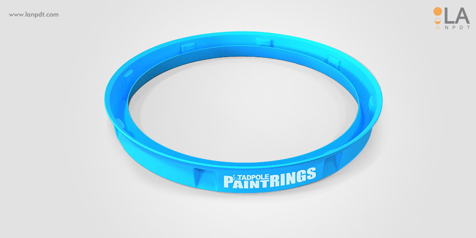 Paint Rings Catch Dripping Paint from Cans Keeping Your Floors Clean designed by LA NPDT for Tadpole