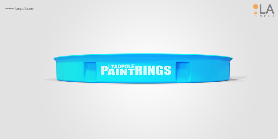Paint Rings Catch Dripping Paint from Cans Keeping Your Floors Clean designed by LA NPDT for Tadpole