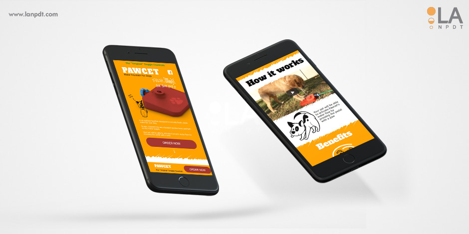 pawcet, pet product development, pet product website, ecommerce pet product website