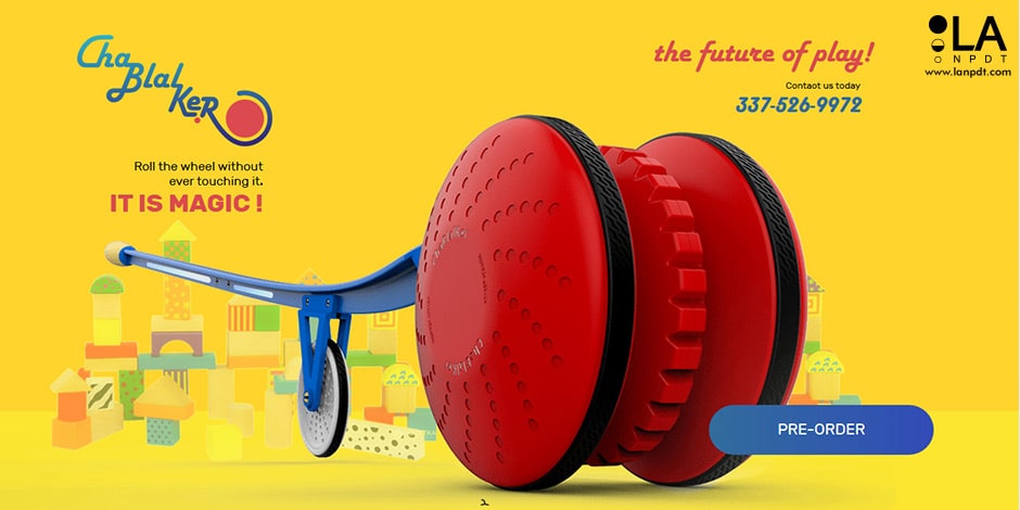 ChaBlalker, LA NPDT,new prototype toys, children brands, toy creator