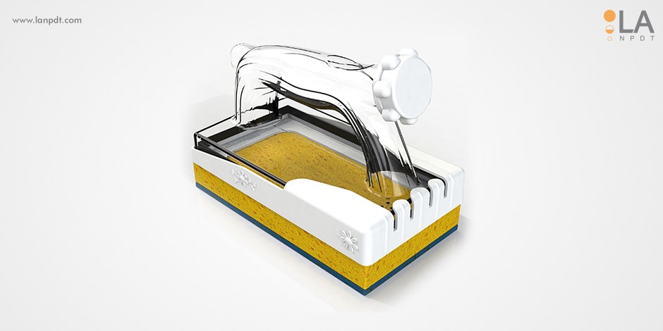 Zippie Sponge Scrubber, Aesthetic Prototype, Ergonomic Design, LA NPDT