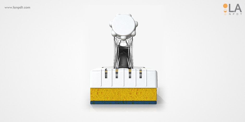 Zippie Sponge Scrubber, Aesthetic Prototype, Ergonomic Design, LA NPDT