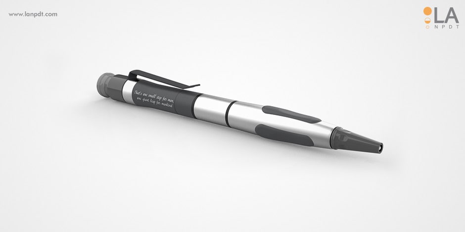 Apollo 11 Souvenir Functional Prototype Omega Pen, LA New Product Development Team