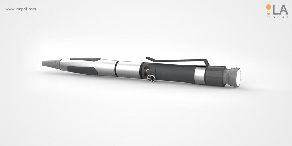 Apollo 11 Souvenir Functional Prototype Omega Pen, LA New Product Development Team