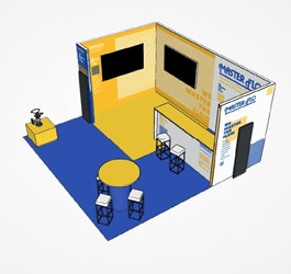 Trade show design, Trade show exhibit design, Custom trade show exhibits, LA NPDT