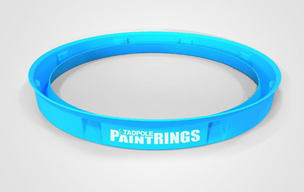 Tadpole Paint Rings are innovative and industry changing as they will ensure customers can easily keep their home clean.