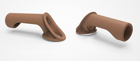 silicone product design, silicone product development,silicone rubber prototype, Stealth Shaft Support, LA New Product Development Team