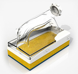 Zippie Sponge Scrubber, Aesthetic Prototype, Ergonomic Design, LA NPDT
