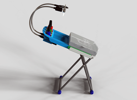 QikPedi Step - Pedicure Stand - Spa Product Complete Product Development