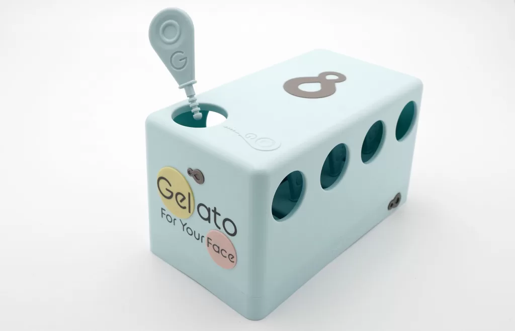 Gelato for Your Face , Innovative Cooling Skincare Kit , Natural Skincare Products , Face Cooling Gel , Cooling Face Mask , LA NPDT