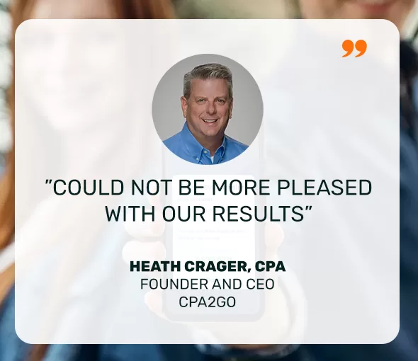 CPA2GO, Heath Crager, Mobile Apps, Prototypes, Visual Design, LA New Product Development Team