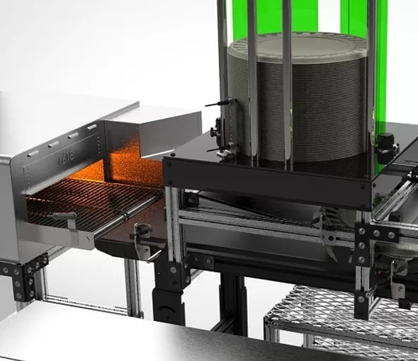 Bars Inc, Pizza Machine , Concept Design, Visualization, Prototyping, La NPDT