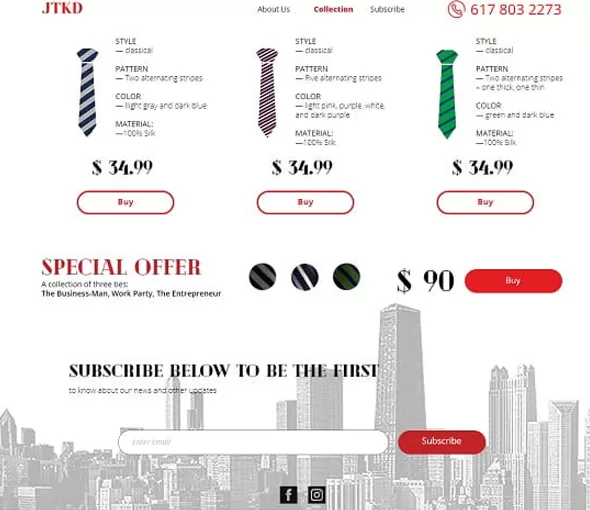 Johnson Tie Knot Design, Marketing, Visual Design, Visual Design, LA NPDT