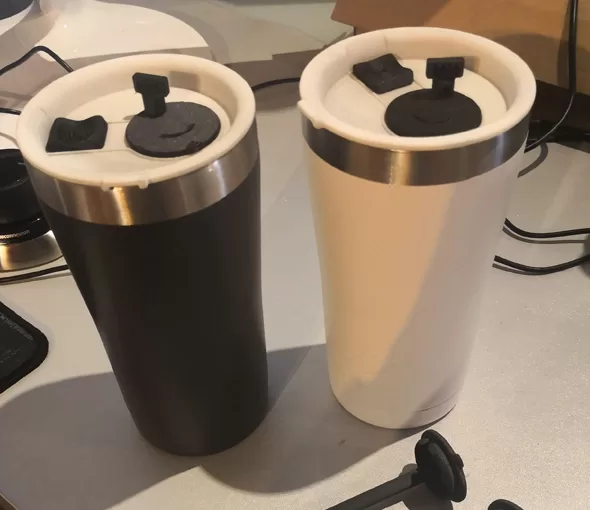 Stir N Go, Beverage Tumbler With Built-in Accessories, Prototypes, 3D Print, Prototypes, LA NPDT