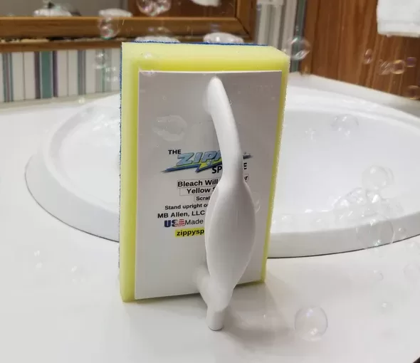 Zippy Sponge Scrubber, 3D Print, Product Design, Prototypes, LA NPDT