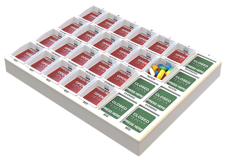 Easy-Peezy Boxes​, Medication Management, Medication Organizer, Pills Organizer, LA NPDT