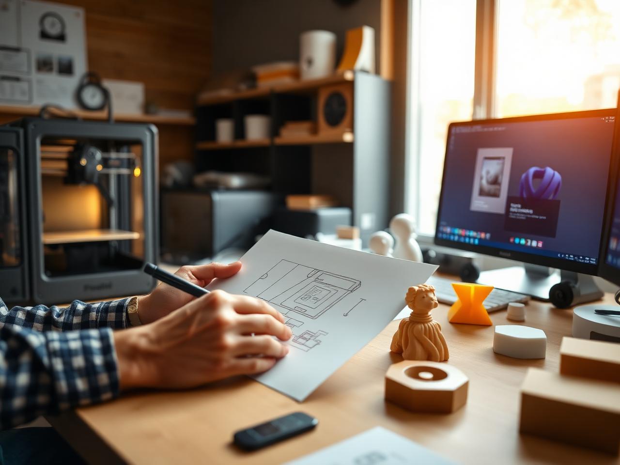 Printed product architecture parts laid out during a product design review